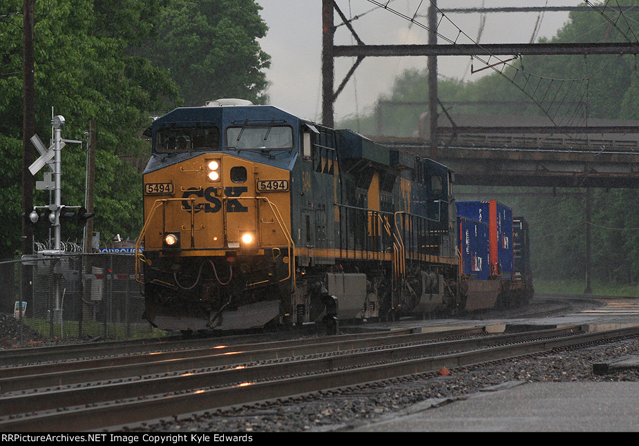 CSX ES40DC #5494 on Q174-20